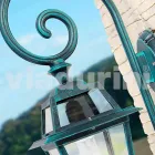 Kristel, hliníková zahradní nástěnná lampa vyrobená v Itálii Viadurini