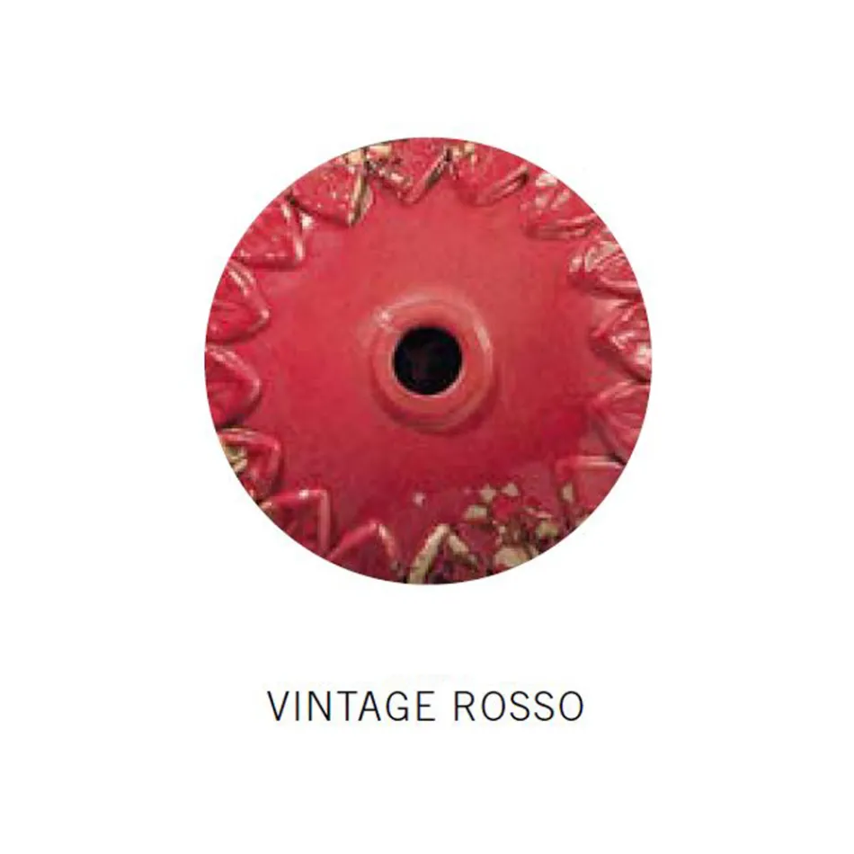 Ručně vyrobená nástěnná lampa Crescent ze železa a keramiky - Vintage Viadurini