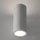 Designové venkovní nástěnné svítidlo v bílém nebo černém hliníku - Leopida Viadurini