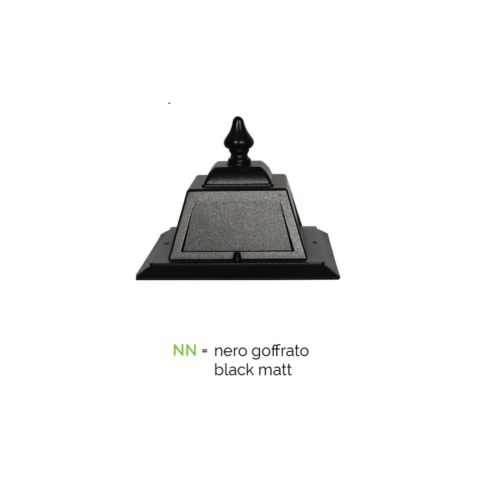 Venkovní nástěnné svítidlo z hliníku a skla Made in Italy - Doroty Viadurini