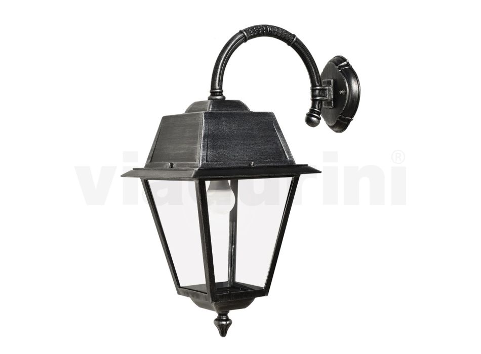 Vintage hliníkové venkovní nástěnné svítidlo Made in Italy - Doroty Viadurini