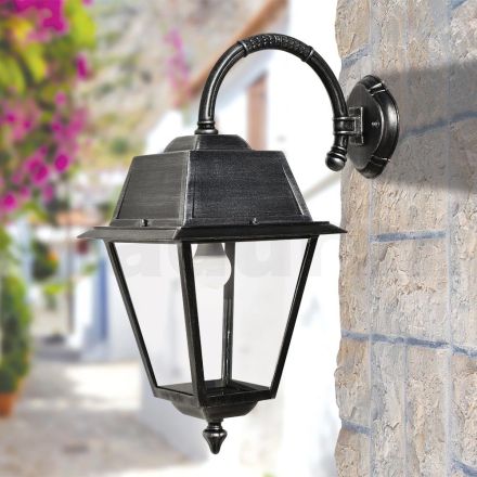 Vintage hliníkové venkovní nástěnné svítidlo Made in Italy - Doroty Viadurini