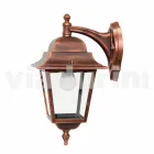 Hliníková zahradní nástěnná lampa vyrobená v Itálii, Aquilina Viadurini