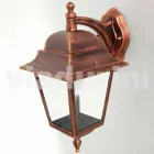 Hliníková zahradní nástěnná lampa vyrobená v Itálii, Aquilina Viadurini