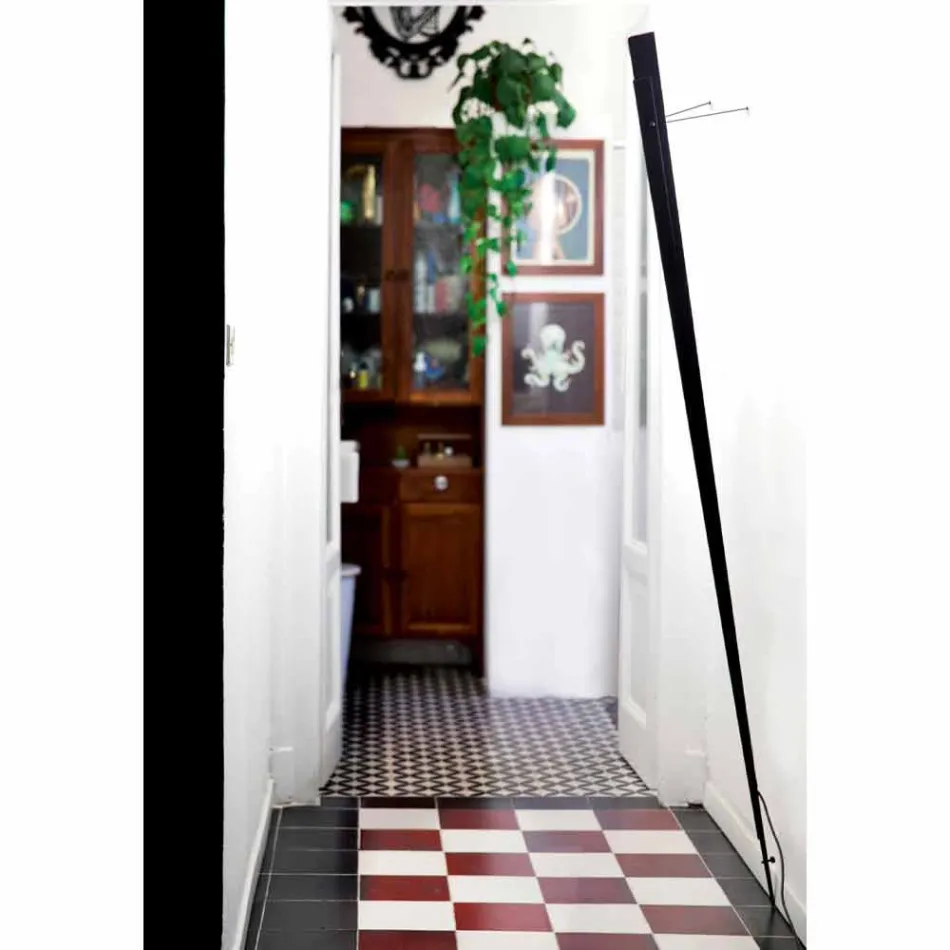 Stmívatelná kovová nástěnná lampa s integrovanou LED vyrobenou v Itálii - Celine Viadurini