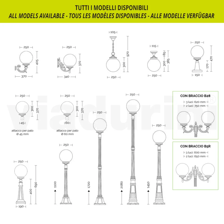 Stropní svítidlo z hliníku a opálového akrylátu Made in Italy - Trovaantracite Viadurini