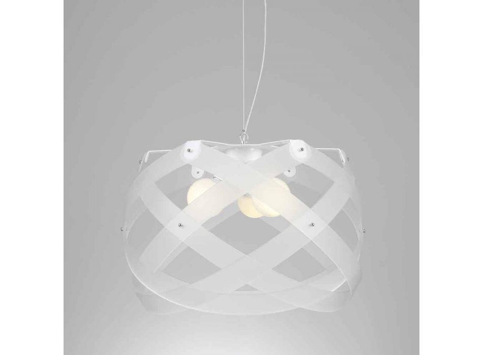 Závěsná lampa 3 světla 67 cm v průměru methakrylátu Vanna Viadurini