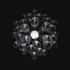 Pendant lamp 30 sklenic převrátil Sauvignon Viadurini