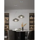 Ručně vyráběná závěsná lampa z foukaného skla v Benátkách - Dafne Viadurini