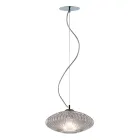 Ručně vyráběná závěsná lampa z foukaného skla v Benátkách - Dafne Viadurini