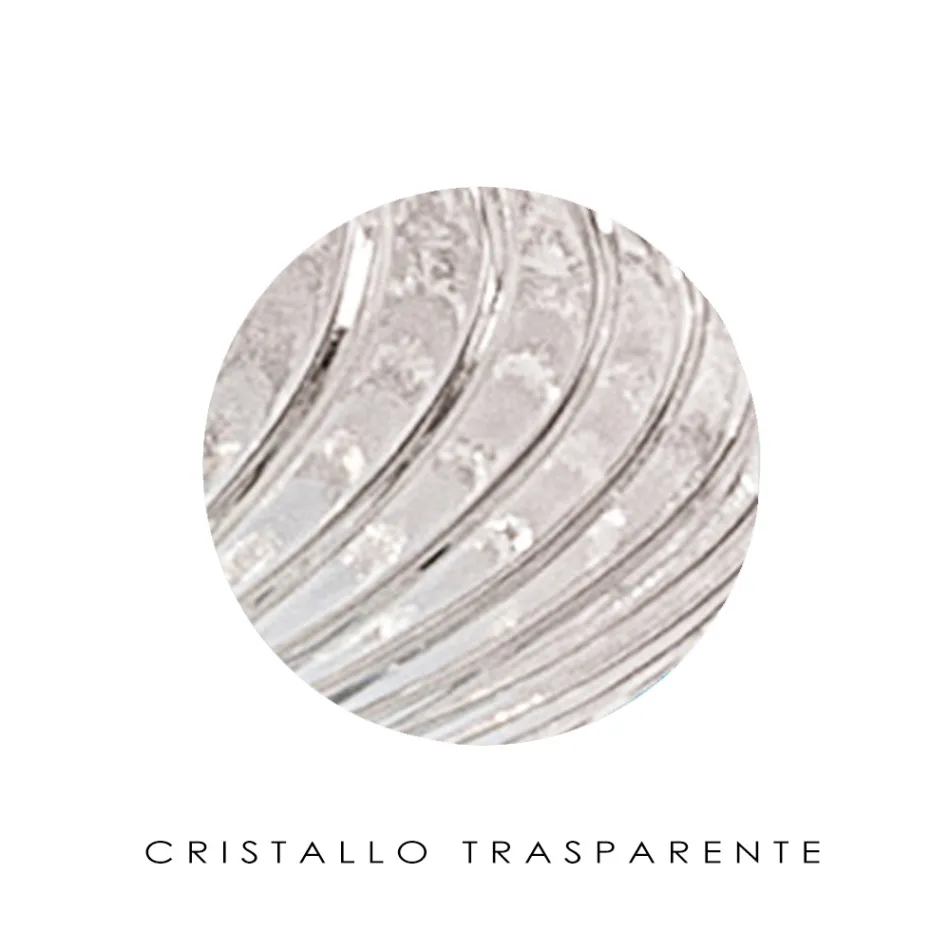 Ručně vyráběná závěsná lampa z foukaného skla v Benátkách - Dafne Viadurini