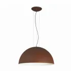 závěsné svítidlo ve dvoubarevném Ø40x H20x L.cavo100cm oceli Light Viadurini