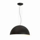 Lampa bicolor suspenze ocel, Ø50xh.25xL.cavo100cm, Milosti Viadurini
