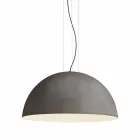 Lampa bicolor suspenze ocel, Ø60xh.30xL.cavo100cm, Tara Viadurini