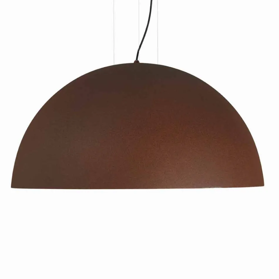 Lampa bicolor suspenze ocel, Ø60xh.30xL.cavo100cm, Tara Viadurini