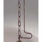 Závěsné svítidlo lemů mosazi a bílé sklo Viadurini