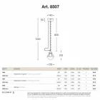 Závěsné svítidlo lemů mosazi a bílé sklo Viadurini