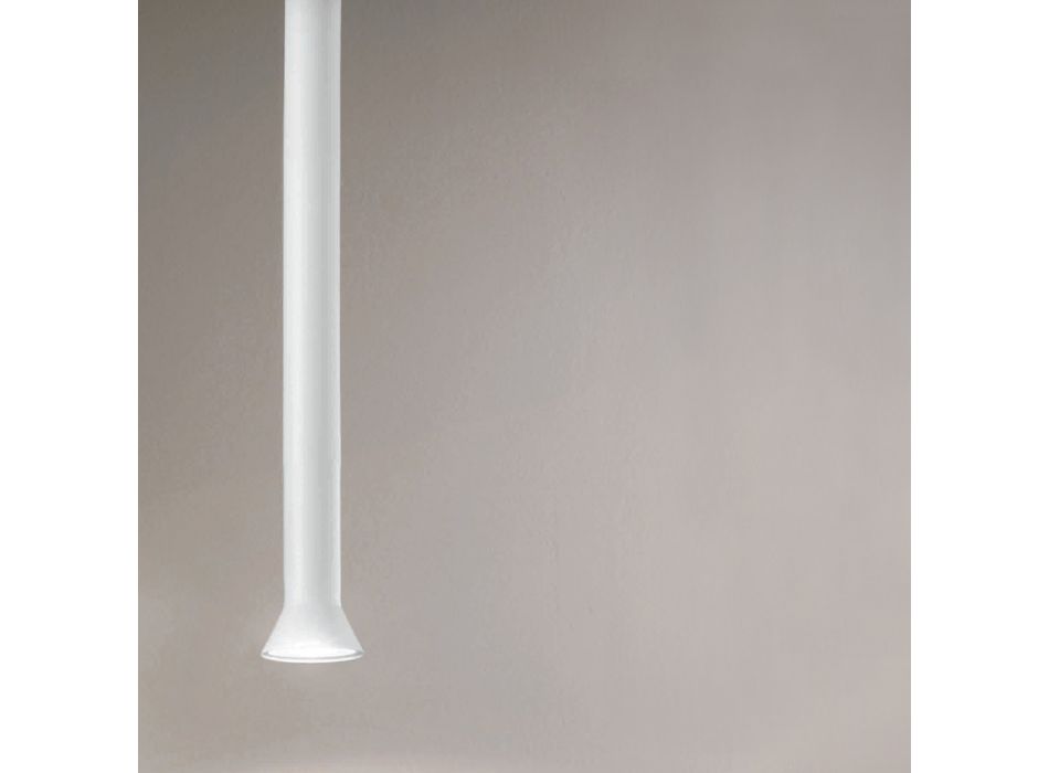 Závěsné svítidlo s kovovým rámem a nastavitelnými kabely - Bříza Viadurini