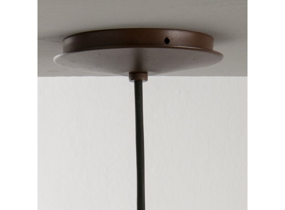 Závěsná lampa s polyesterovým stínítkem Made in Italy - Toscot Junction Viadurini