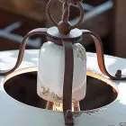 Lampa země pozastavení keramických a kovových Sara Ferroluce Viadurini