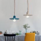Industriální styl barevné keramické designové závěsné svítidlo - Disko Viadurini