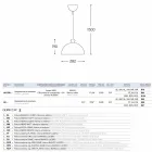 Lampa keramického designu I Lustri 8 Viadurini