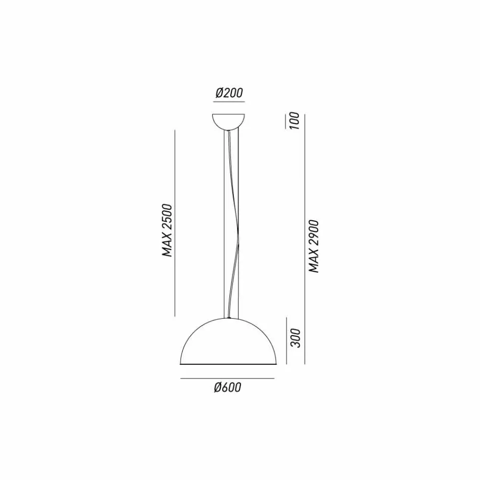 rustikální provedení lampa Ø 60 cm Galileo Il Fanale Viadurini