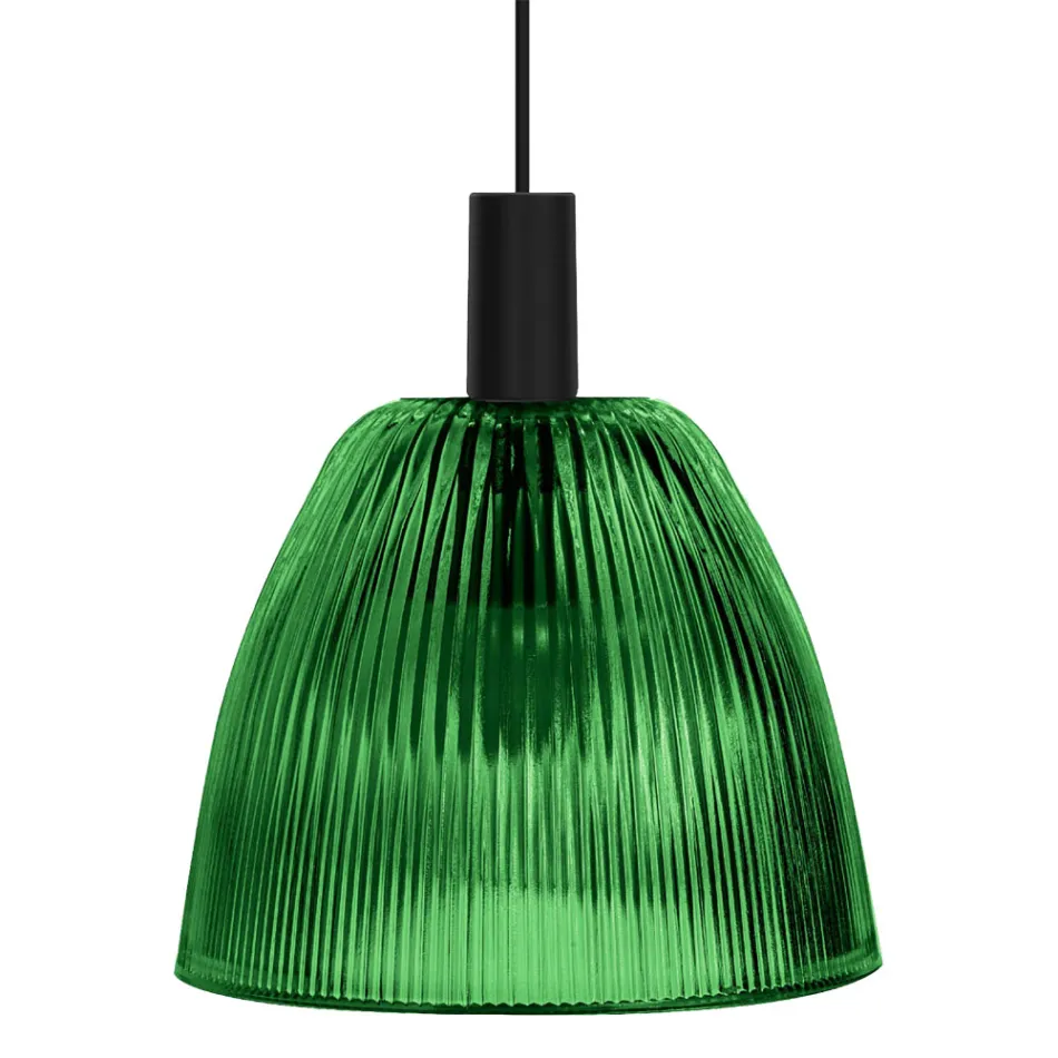 Designová závěsná lampa z benátského skla Made in Italy - Safír Viadurini