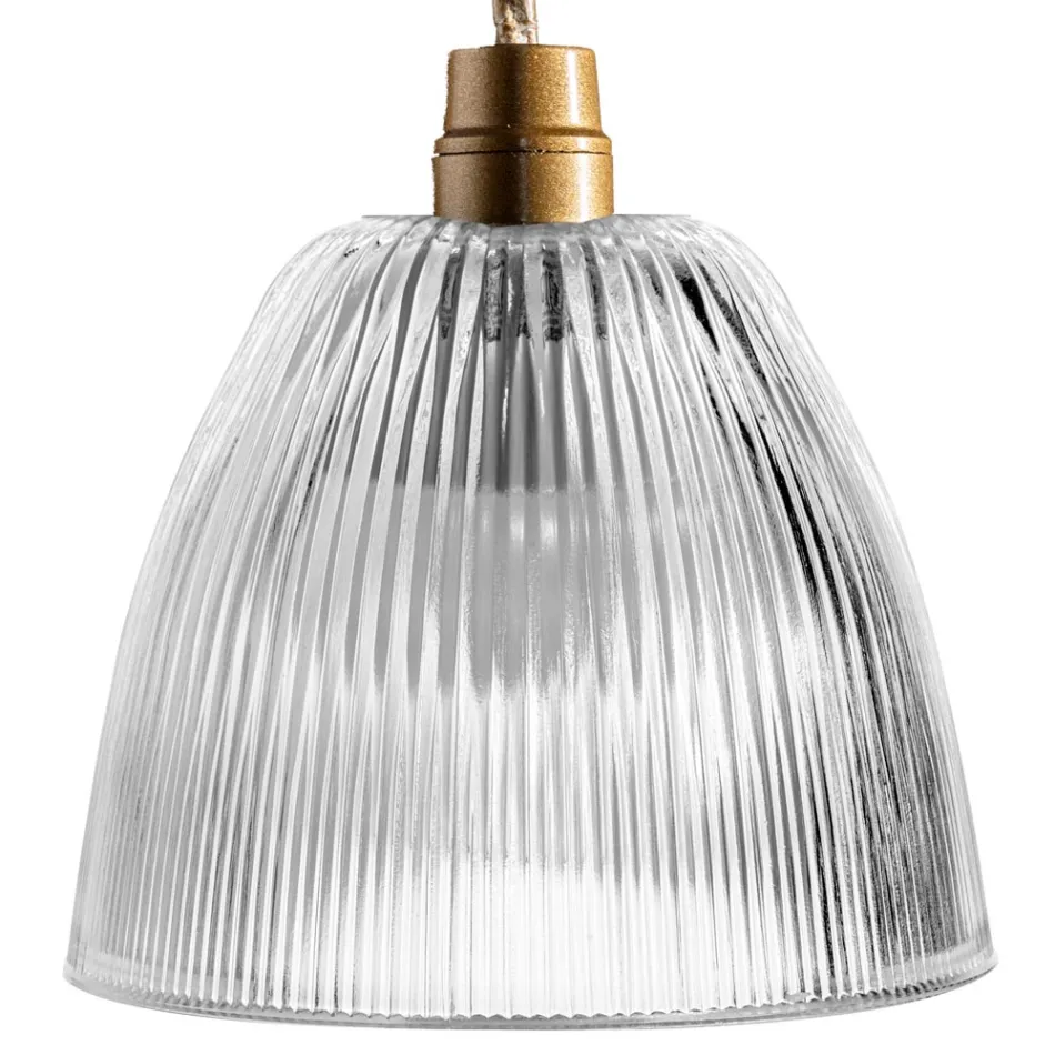 Designová závěsná lampa z benátského skla Made in Italy - Safír Viadurini