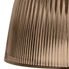 Designová závěsná lampa z benátského skla Made in Italy - Safír Viadurini