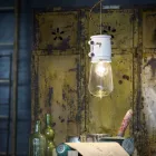 Ručně vyráběné městský design přívěsek lampa Edith Ferroluce Viadurini