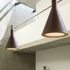 Lampa v cementové kaše Funnel Aldo Bernardi Viadurini
