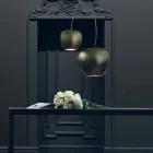 Keramická závěsná lampa ve tvaru třešně vyrobená v Itálii - třešeň Viadurini