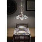 Ručně vyráběné keramické závěsné svítidlo s Passanastri - Neapol Viadurini