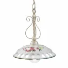 Ručně vyráběné keramické závěsné svítidlo s Passanastri - Neapol Viadurini