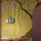 Keramická závěsná lampa 2 povrchových úprav Made in Italy - Afoxe Viadurini