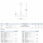 Lampa keramické odpružení Lustri 4 Aldo Bernardi Viadurini