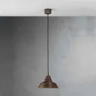 Lampa starožitné železný zvon zavěšení Virginia Il Fanale Viadurini