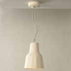 Závěsná lampa v toskánské majolice Ručně vyrobená v Itálii - Toscot Rossi Viadurini