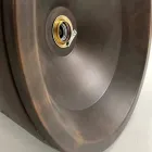 Designová závěsná lampa v terakotové barvě, Ø37cm - Toscot Henry Viadurini