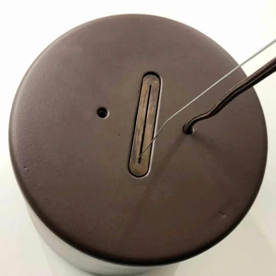 Designová závěsná lampa v terakotové barvě, Ø37cm - Toscot Henry Viadurini