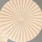 Závěsné svítidlo z bílého skla ve filigránovém designu s hroty - karavan Viadurini