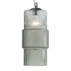 Závěsná lampa z ručně foukaného skla v Benátkách 15 cm - Satomi Viadurini