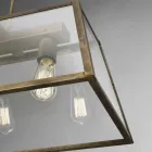 Lampa Průmyslová závěsné 3 Londýn světla Il Fanale Viadurini