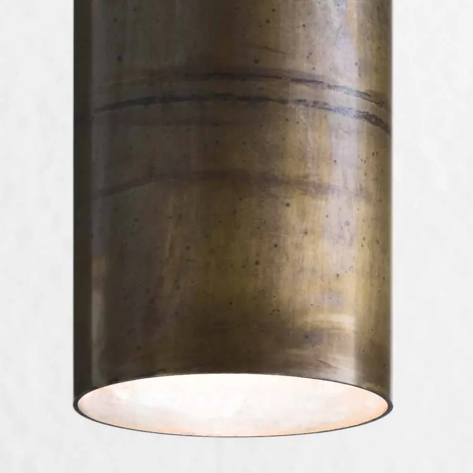 Lampa Průmyslová podvozek o 10 cm Slunečnice Il Fanale Viadurini