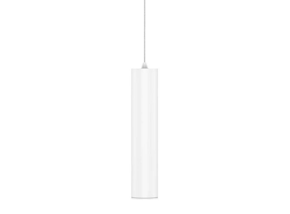 7W LED závěsná lampa v bílém nebo matném černém hliníku - Rebolla Viadurini