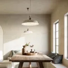 Keramická závěsná lampa Liberty Ø42 Anita Il Fanale Viadurini