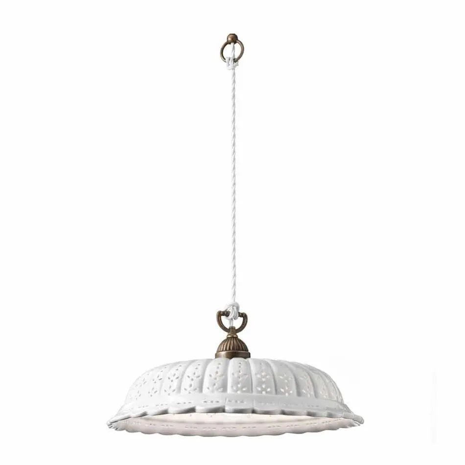 na svobodu závěsná lampa keramická O42 Anita Il Fanale Viadurini