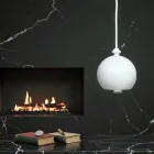 Moderní závěsná lampa Aldo Bernardi z keramiky I Lustrini 5 Viadurini