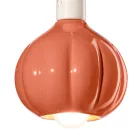 Moderní závěsná lampa z barevné keramiky Made in Italy - Afoxe Viadurini